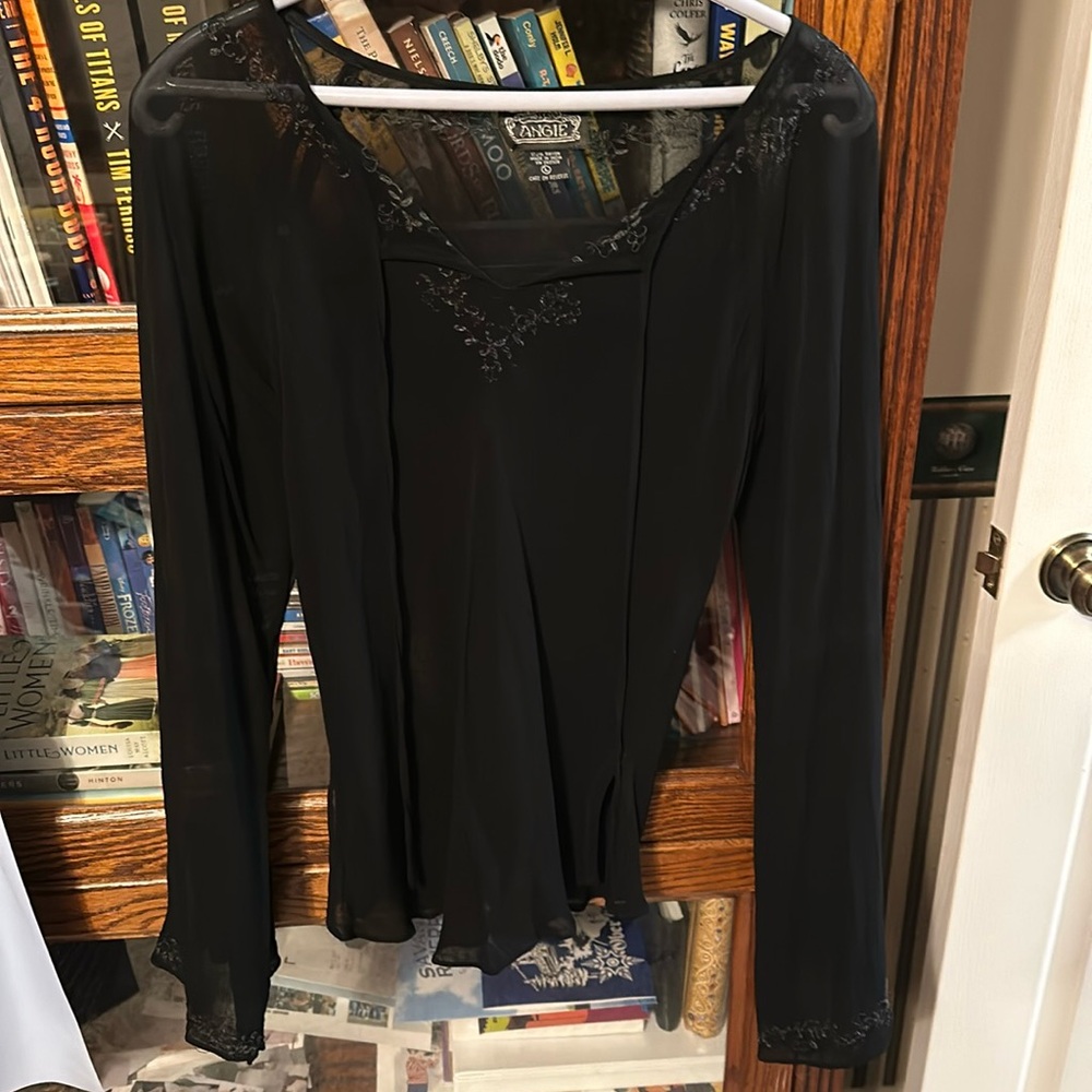 Angie sheer shirt